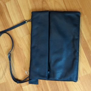 Danier Navy Blue Leather Purse
